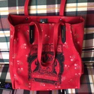 Coach canvas tote